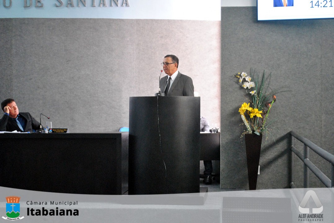 Sessão Ordinária do dia 11/04/2017 da Câmara de Vereadores de Itabaiana