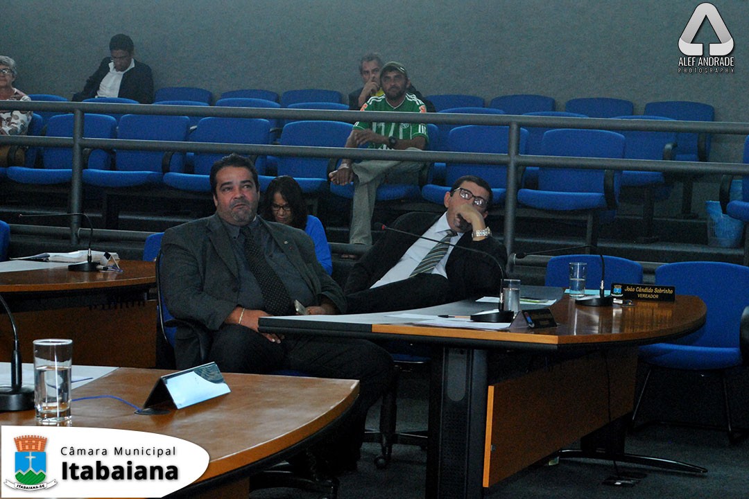 Sessão Ordinária do dia 20/04/2017 da Câmara de Vereadores de Itabaiana