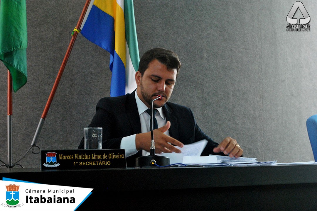 Sessão Ordinária do dia 25/04/2017 da Câmara de Vereadores de Itabaiana