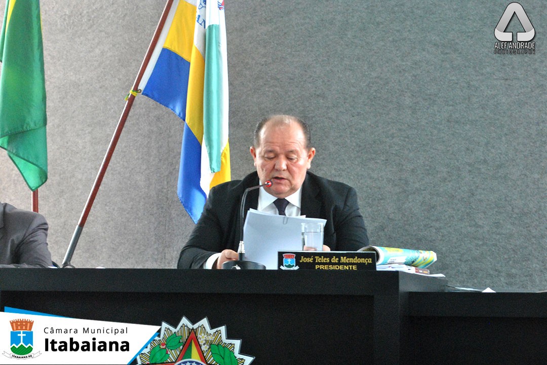 Sessão Ordinária do dia 27/04/2017 da Câmara de Vereadores de Itabaiana