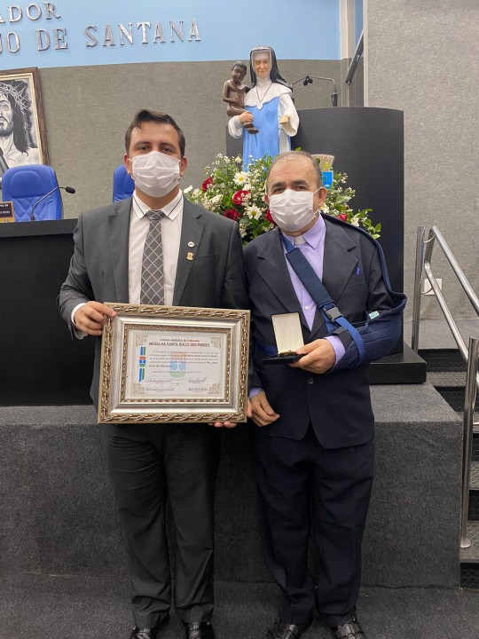 Entrega da Comenda Sebrão Sobrinho e Medalha Santa Dulce dos Pobres