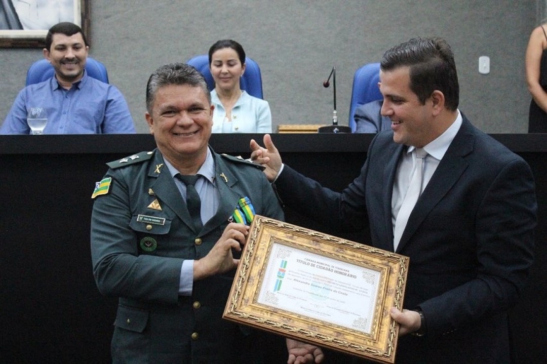 Entrega de Título de Cidadão Itabaianense