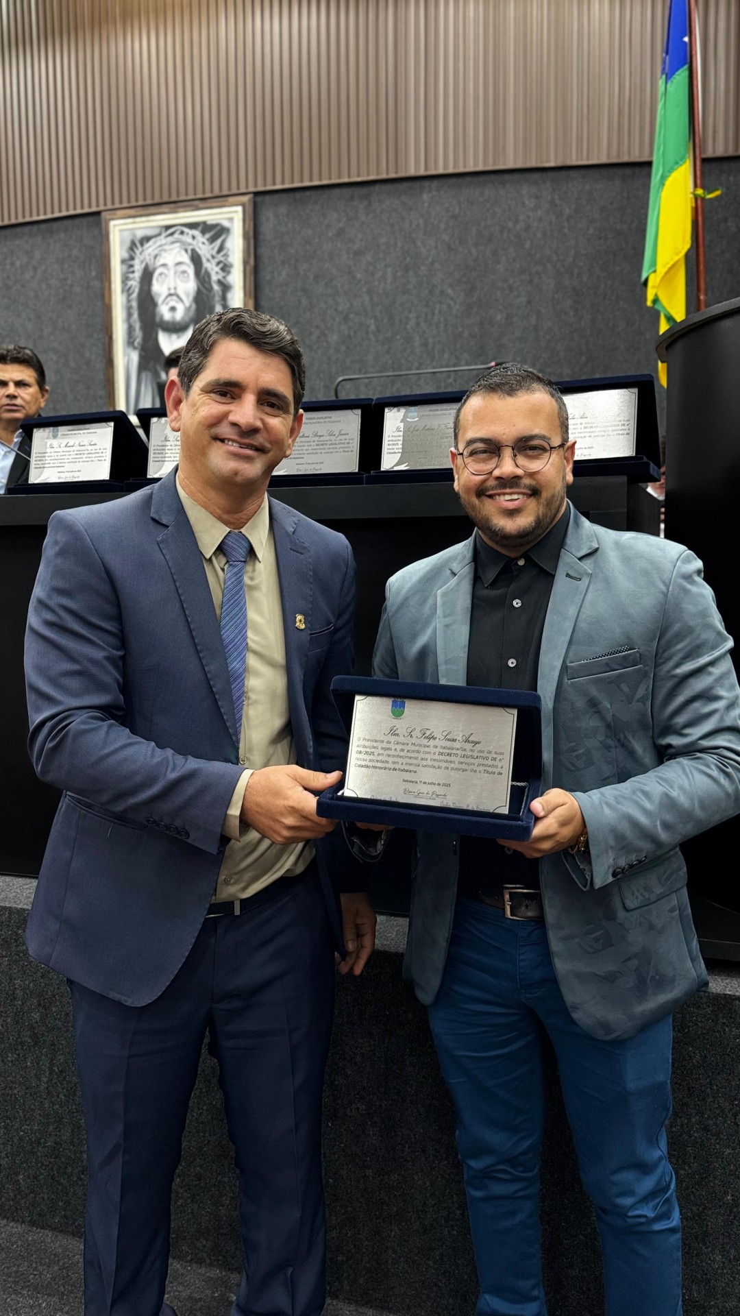 Entrega de Título de Cidadão Itabaianense 2025