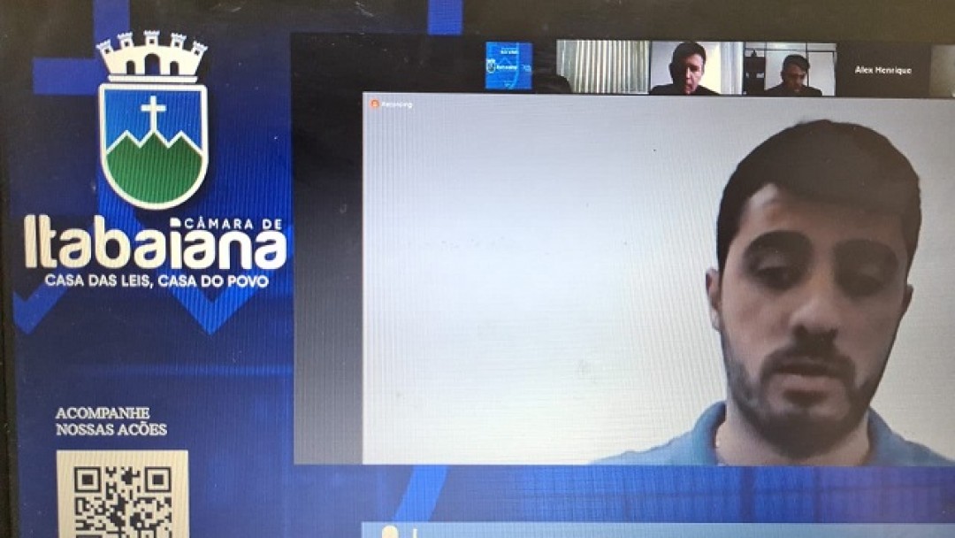 CÂMARA DE VEREADORES DE ITABAIANA – SESSÃO ORDINÁRIA 25/05/2021