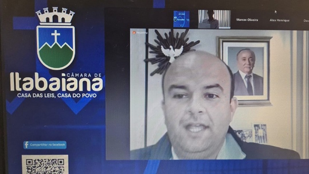 CÂMARA DE VEREADORES DE ITABAIANA – SESSÃO ORDINÁRIA 27/05/2021