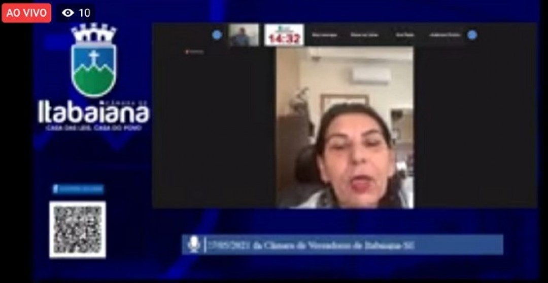 CÂMARA DE VEREADORES DE ITABAIANA – SESSÃO ORDINÁRIA 27/05/2021