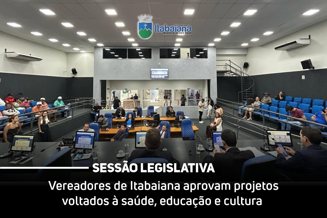 Câmara de Itabaiana realiza solenidade de entrega da honraria Heley de Abreu